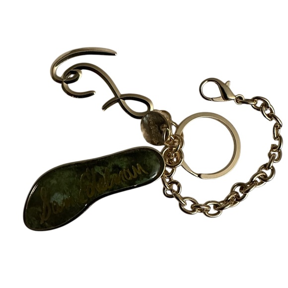 Sam Edelman | Signature Keychain or bag charm Gold New - Picture 3 of 5